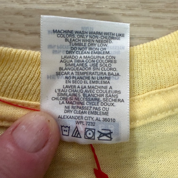 Jerzees Elite Research Institute Graphic Tee Yellow Regular - Picture 6 of 8